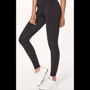 NWOT - Lululemon Speed Up Tights - Black - size 4